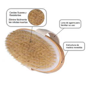 Cepillo masaje en seco